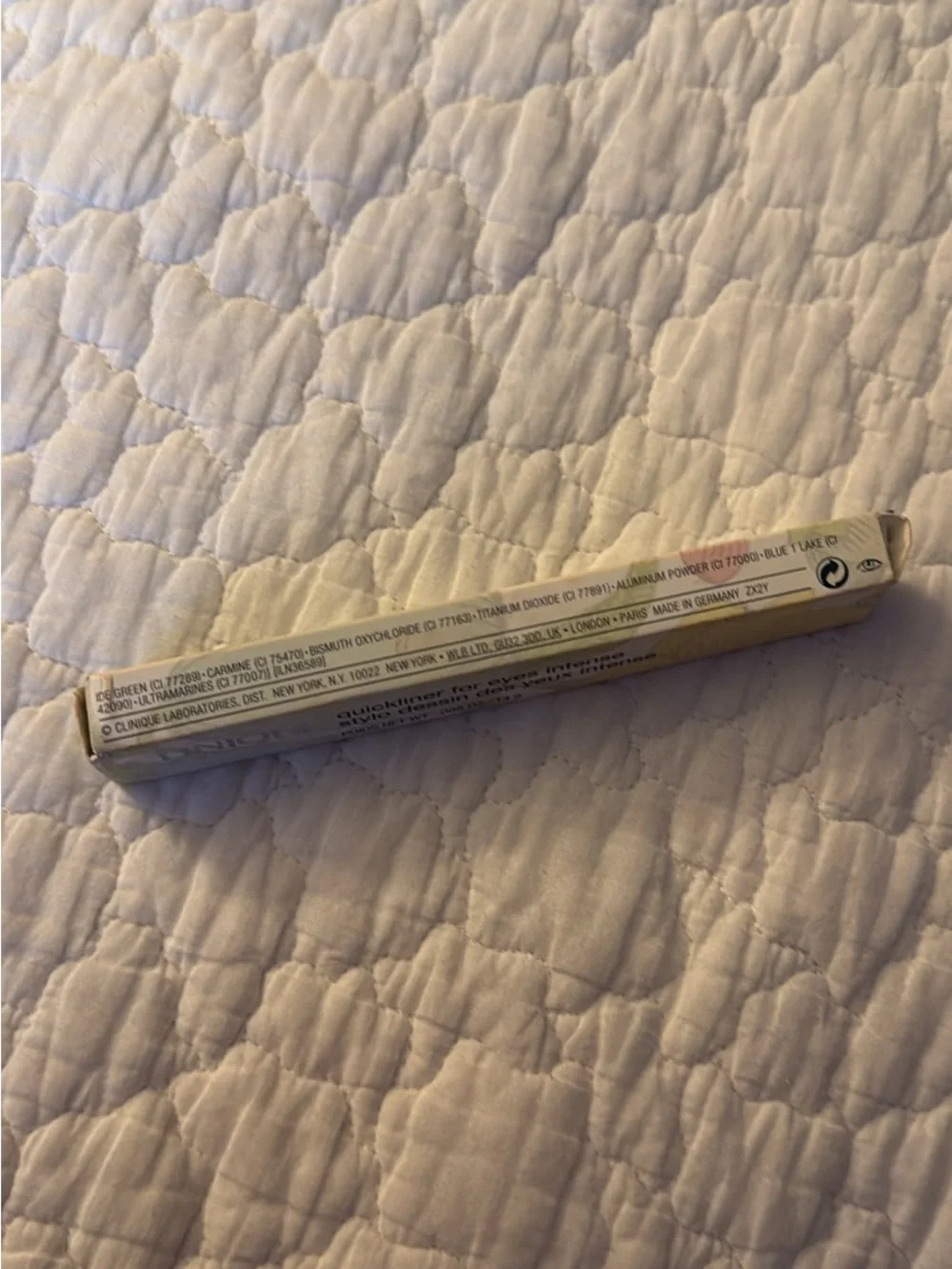 Clinique Black eyeliner